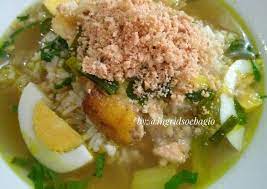 Resep Soto Ayam Lamongan Aseliii Bening Seger Plus Koya Krupuk Udang Oleh Ingrid Soebagio Recipe Resep Masakan Makanan Resep