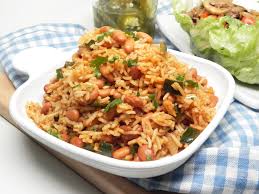 Remove lid and stir well. Mexican Rice And Beans Recipe Allrecipes