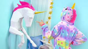 making an amazing papercraft unicorn unicorn challenge paper crafts unicorn stationary