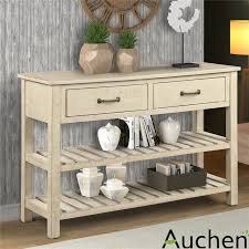 Auchen Console Table Retro Entryway Table With Drawers And Shelf Living Room Furniture For Hallway Home Office Antique Grey Walmart Com Antique Console Table Sofa Table With Storage Sofa Table With