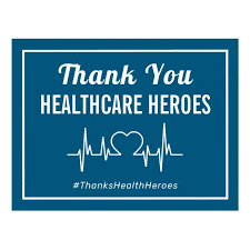 Thank You Health Care Heroes Postcard Zazzle Com In 2020 Health Care Hero Quotes Thank You Postcards