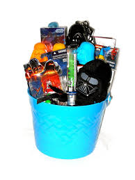 Star Wars Gift Basket With Darth Vader Plush Star Wars Gift Basket Star Wars Gifts Gift Baskets