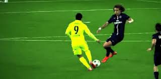 None of these gifs were made by me; Luis Suarez Tunnel On David Luiz Fun Sports Sports Gif David Luiz