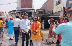 1008 Chandi Mahayagya was completed in a jiffy, grand Kalash Yatra was  supported by Sachin Ram