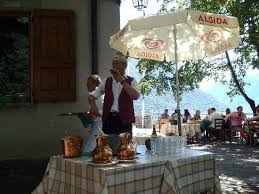 Locanda Dell Isola Comacina Lake Como The Famous Coffee Ceremony Lake Como Lake Italian Lakes