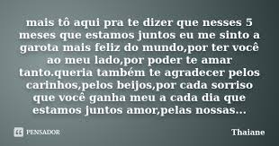Mais To Aqui Pra Te Dizer Que Nesses 5 Thaiane