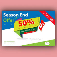 We offer you thousands of ideas to fire up your imagination, and play with as many designs as you like. Season End Sale 2019 Real Estate Logo Design Seasons Sale Poster
