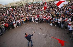 Petrol rose by 10% or more over the year. Belarus Blocks News Sites Protests Go On