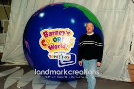 Enjoy the videos and music you love, upload original content, and share it all with friends, family, and the world on youtube. Barney S Colorful World Tour Inflatable Earth