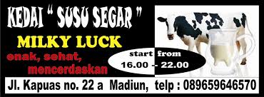 Bagi sobat yang berhasil mendownload file desain spanduk, silahkan sobat buka di aplikasi corel draw dengan versi minimal x4 atau versi di atasnya. Harga Susu Murni Kedai Susu Segar