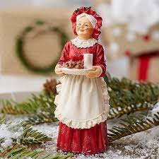 Check out our santa claus statue selection for the very best in unique or custom, handmade pieces from our figurines shops. Miniature Standing Mrs Claus Figure Christmas Miniatures Christmas And Winter Holiday Crafts Factory Direct Craft