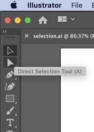 It is the first tool in the toolbar, and it looks like a black arrow. Selecting Object Adobe Illustrator Mymusing