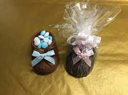 Chocolate Baby Booties Chocolate Etc