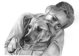 You'll learn how to create the main lines of your picture with an easy to use grid method for breaking down each section of a reference picture into smaller, manageable pieces. Dog Drawings By Angela Of Pencil Sketch Portraits