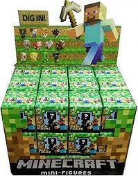 Caixa Misteriosa De 20 Reais De Brinquedos Http Www Hundredsoftoys Com Minecraft Mystery Mini Figure Case Of 36 Figures Minecraft Toys Minecraft Mini Figures Minecraft