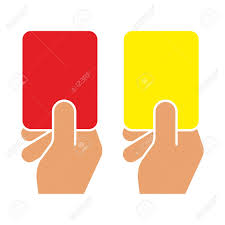 Tarjetas amarillas frente a tarjetas rojas en fútbol las tarjetas amarillas y rojas se usan en diferentes deportes para indicar diferentes cosas. Mano Del Juez Del Futbol Con Una Tarjeta Tarjeta Roja Y Tarjeta Amarilla De Futbol Ilustraciones Vectoriales Clip Art Vectorizado Libre De Derechos Image 78524713