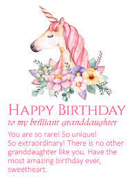 Maybe we will never need a doctor after all. To My Brilliant Granddaughter Unicorn Happy Birthday Wishes Card Birthday Greeting Cards By Davia Happy Birthday Wishes Cards Birthday Wishes For Her Grandaughter Birthday Wishes