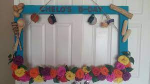 Diy Photo Booth Frame For A Mexican Themed Party Mexican Party Theme Graduation Photo Booth Photo Booth Frame