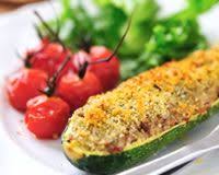 Courgettes Farcies Allegees Recette Courgettes Farcies Recettes De Cuisine Plat Vegetarien