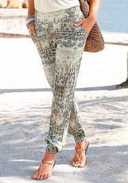 LASCANA Strandhose, Weiche Viskose online kaufen | OTTO | Harem pants  women, Pants for women, Women pants pattern