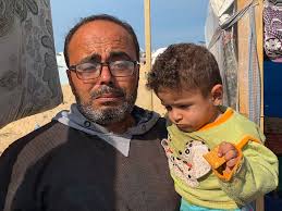 War in Gaza drove them from their homes. Now, many Palestinians can't even  find tents