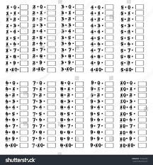 Addition Table Worksheet Print Times Tables Worksheet