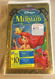 Sealed 1998 Walt Disney The Little Mermaid Vhs Tape Video Kids Movie Masterpiece Kid Movies The Little Mermaid Vhs Disney Movie Collection