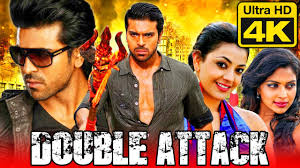 Double Attack (4K ULTRA HD) Ram Charan's Blockbuster Hindi Dubbed Movie |  Kajal Aggarwal, Amala Paul