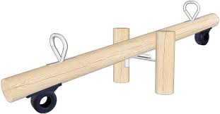 Wooden Seesaw By Playequip Premium Wooden Playground Equipment Wooden Playground Wooden Climbing Frame Wooden Playground Equipment