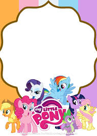 Free Printable My Little Pony Summer Edition Invitations My Little Pony Invitations My Little Pony Birthday My Little Pony Birthday Party