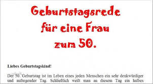Geburtstagsrede Zum 50 Geburtstag Für Eine Gute Freundin Oder Nahe