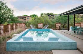 If it is a pond or swimming pool, you can get small spotlights or little flood lights too. 33 Small Swimming Pools With Big Style