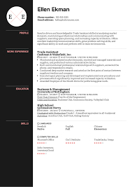 Here's an example of a strong assistant manager resume summary: Trade Assistant Resume Example Kickresume