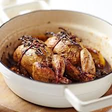 Cailles Aux Raisins Secs Recette Caille Recette Recette Recettes De Cuisine