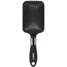 The conair hair designer hot air brush is equipped with the triple action styling system that straightens the hair, adds shine, and controls frizz. Conair Velvet Touch Paddle Brush Ulta Beauty