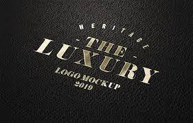 Free for personal and commercial use. Foil Printed On Leather Logo Mockup Psfiles