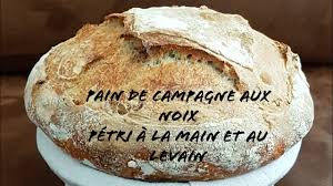Recette Du Pain De Campagne Aux Noix Sur Un Levain Liquide Youtube