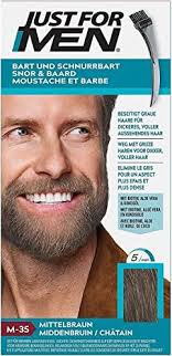 Combe Just for Men Bart und Schnurrbart Brush-In Gel Haarfarbe mittelbraun  ab € 9,59 (2025)
