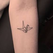 Paper Crane Tattoo 10 Origami Tattoo Paper Crane Tattoo Crane Tattoo