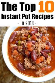 Best Instant Pot Recipes Of 2018 Healthy Instant Pot Recipes Recipes Best Instant Pot Recipe