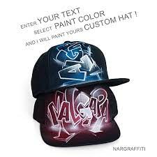 Amazon Com Snapback Hat Flat Billed Cap Custom Personalized With Your Text Handmade Snapback Hats Flat Bill Cap Hats