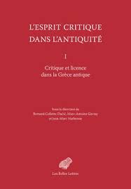 L Esprit Critique Dans L Antiquite Les Belles Lettres Critique Pensee Critique Histoire De La Philosophie