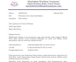 Yang pertama adalah surat penawaran barang. Contoh Surat Balasan Produk Kue Dan Ice Cream Kumpulan Surat Penting