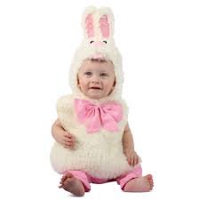 Infant Plush White Rabbit Costume Walmart Com