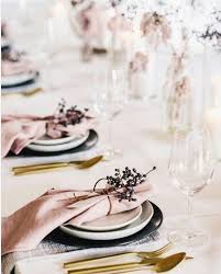 Blush Gold Tablescape Elegant Table Decorations Table Settings Wedding Table Settings