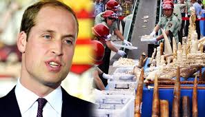 Prince William urges Chinese to stop buying illegally traded wildlife  products, hours before Xi's visit