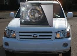 This automotive maintenance tutorial was specifically written to assist owners of the second generation (2008, 2009, 2010, 2011, 2012 & 2013) toyota highlander in changing a burnt out low beam, high beam or front turn signal light bulb in the. Toyota Highlander Owners Do You Have A White Spot On Your Headlights