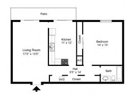 1 bedroom / 1 bathroom / 782 sq. ft