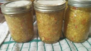 Stir well, cover and let rest for one hour. Zucchini Relish Canning What You Grow Youtube