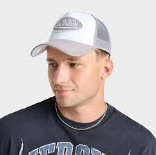 Von Dutch Cap White Grey Von Dutch Staple Trucker Hat Finish Line